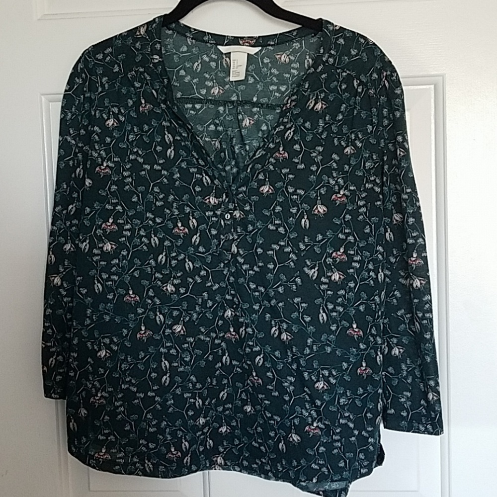 H&M 3/4 sleeve shirt